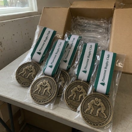 Custom wrestling medals in bulk